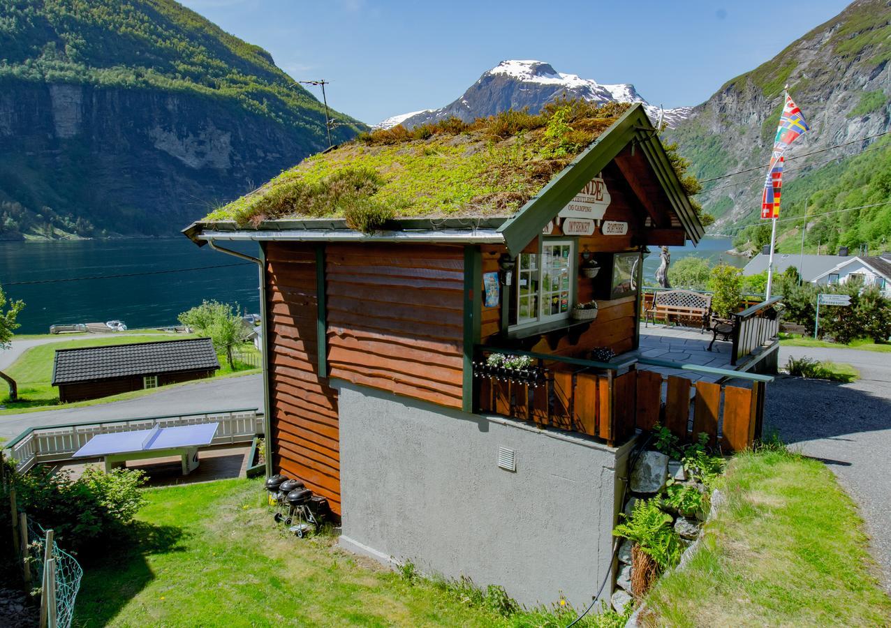 Grande Hytteutleige Og Camping Geiranger Εξωτερικό φωτογραφία